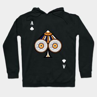 Ace of Clubs - Poker Card Design Hoodie